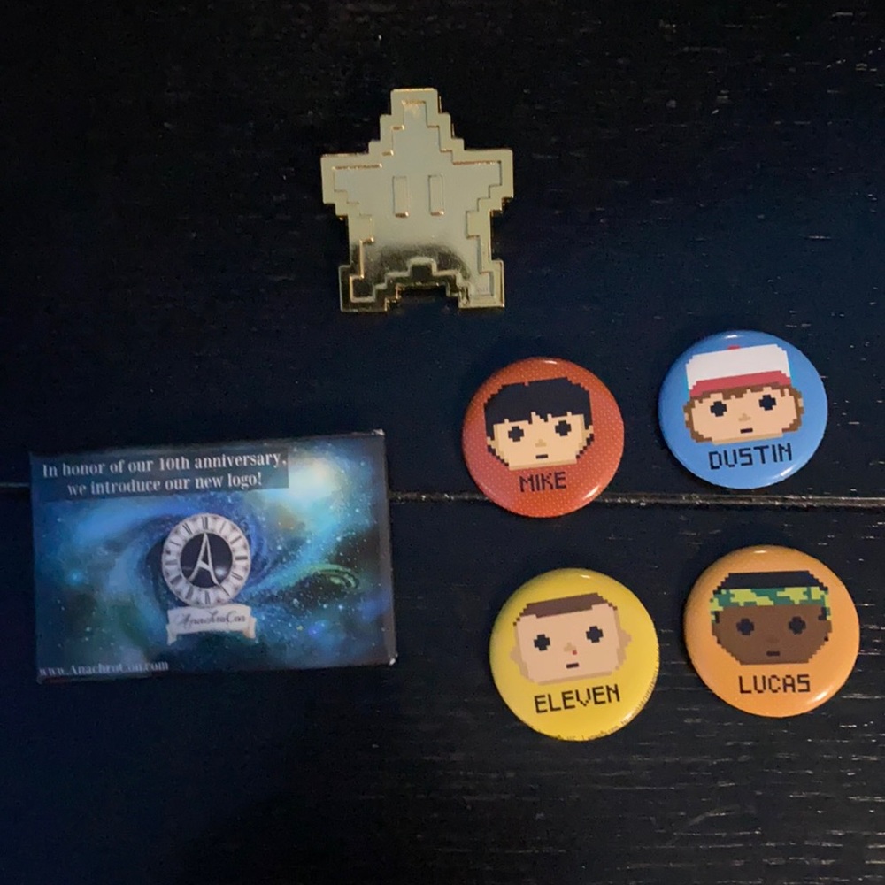 Pin collection (6 pack)